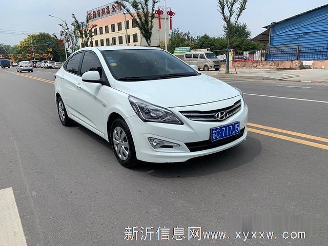 现代 瑞纳 2014款 1.4 手动 TOP 顶级型