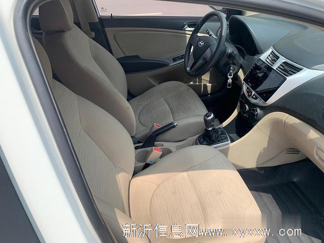 现代 瑞纳 2014款 1.4 手动 TOP 顶级型