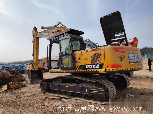 出售原装二手挖掘机三一215C车况性能免检质保两年