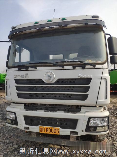 出售二手德龙搅拌车 大14方 后八轮 国五凌宇上装